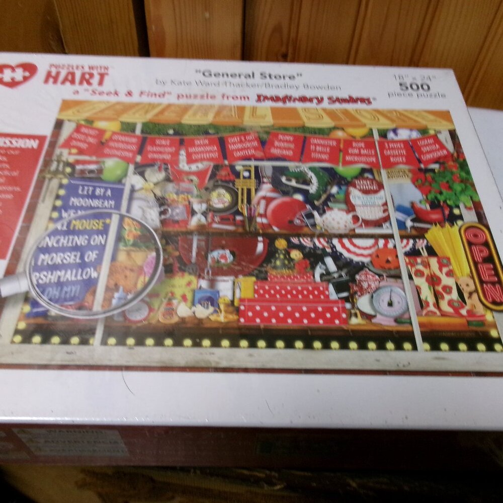Hart 500 piece puzzle the general store